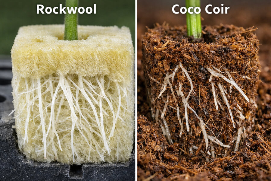 Rockwool vs Coco Coir for Automated Vegetable Seedlings Yield, Consistency & Cost.jpg